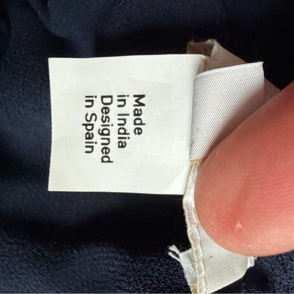Intropia Navy Dress size 40 (US 10) - Picture 6 of 9